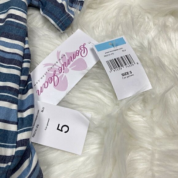 BONNIE JEAN 2 Piece Set Outfit Top Leggings School NEW Girls Size 5 - Picture 8 of 9